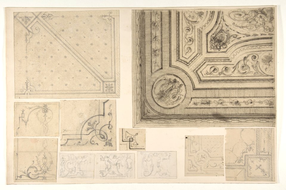 Eleven designs for the decoration of interiors MET DP811454