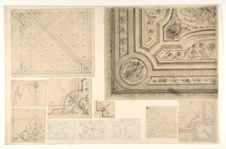 Eleven designs for the decoration of interiors MET DP811454