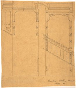 Elevation of Staircase Wall MET DP806482