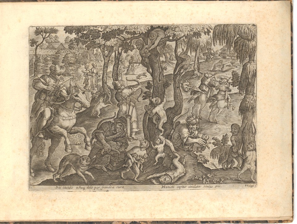 Eleven bound prints of hunts MET DP167002