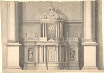 Design for a Tabernacle MET DP808800