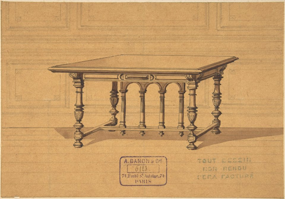 Design for a Table MET DP809117