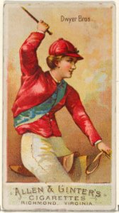 Dwyer Brothers, from the Racing Colors of the World series (N22a) for Allen & Ginter Cigarettes MET DP835158