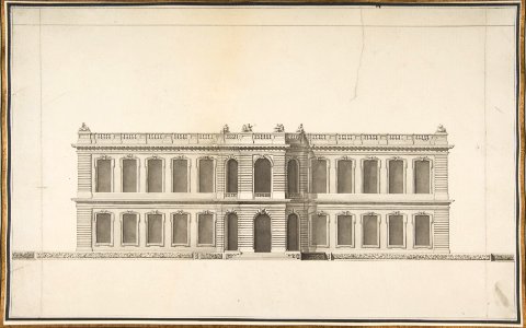 Elevation of a House MET DP812938