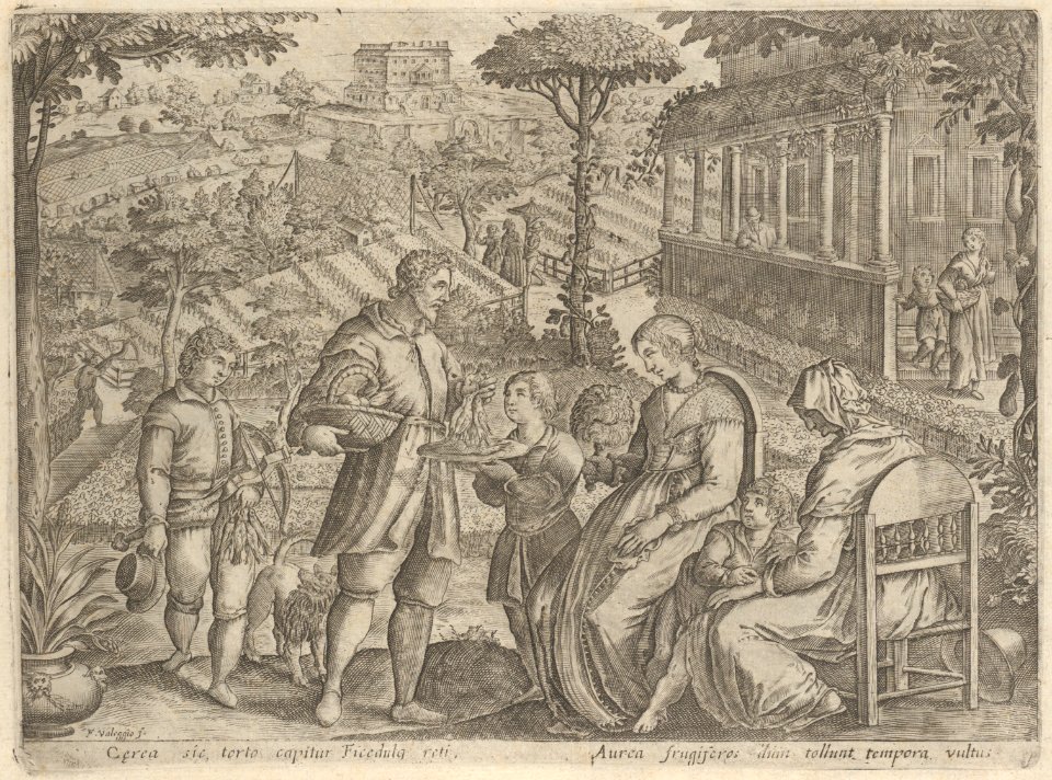 Eleven bound prints of hunts MET DP167001