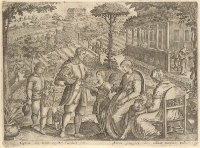 Eleven bound prints of hunts MET DP167001