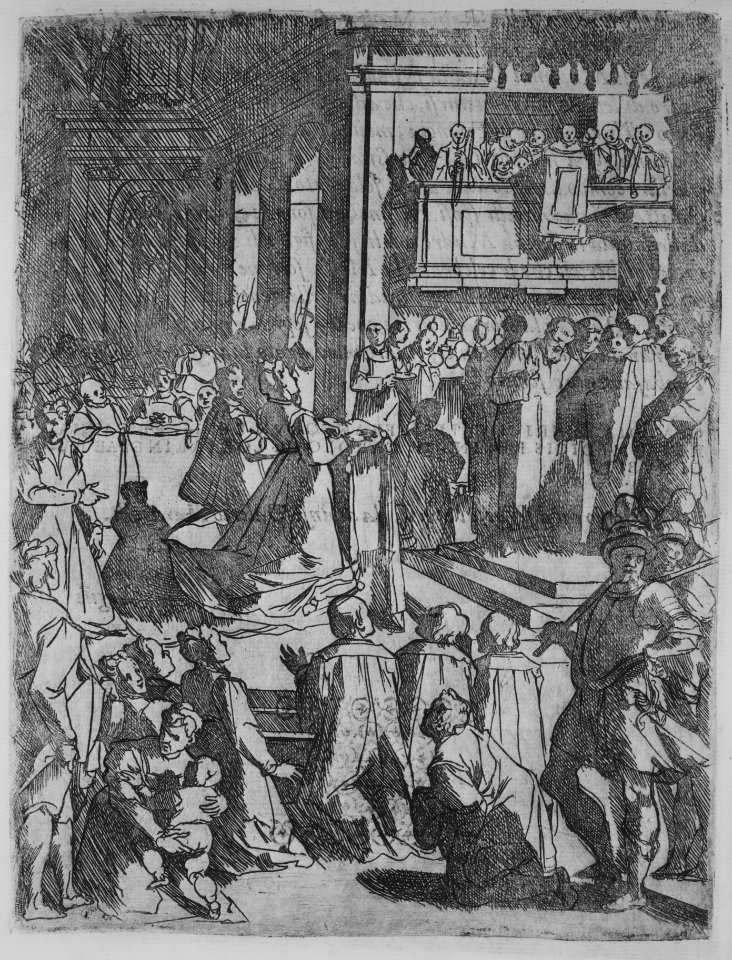 Descrizione del regale apparato per le nozze della serenissima madama Cristina di Loreno moglie del serenissimo don Ferdinando Medici III Gran Duca di Toscana MET MM7888