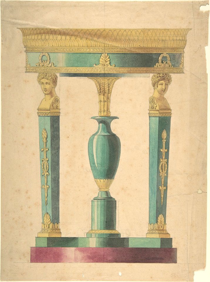 Design for a Table MET DP805570