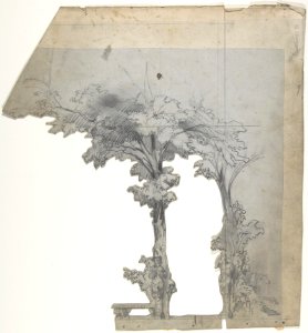 Design for a Stage Set at the Opéra, Paris MET DP809980