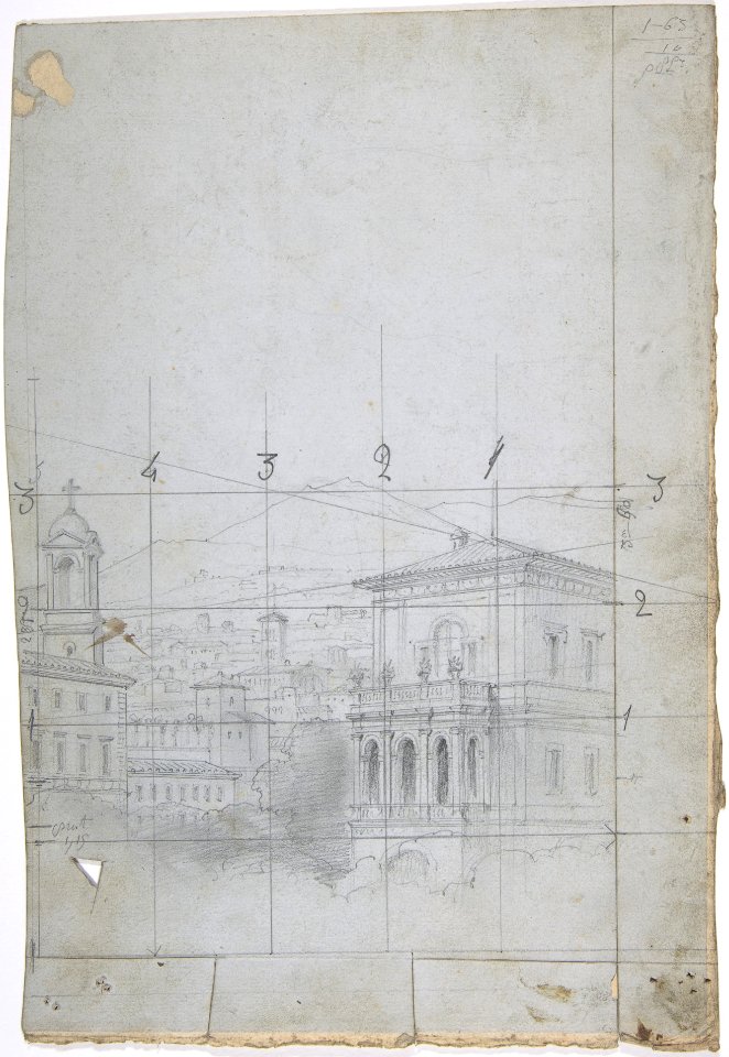 Design for a Stage Set at the Opéra, Paris MET DP809690