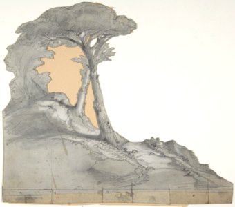 Design for a Stage Set at the Opéra, Paris MET DP809982