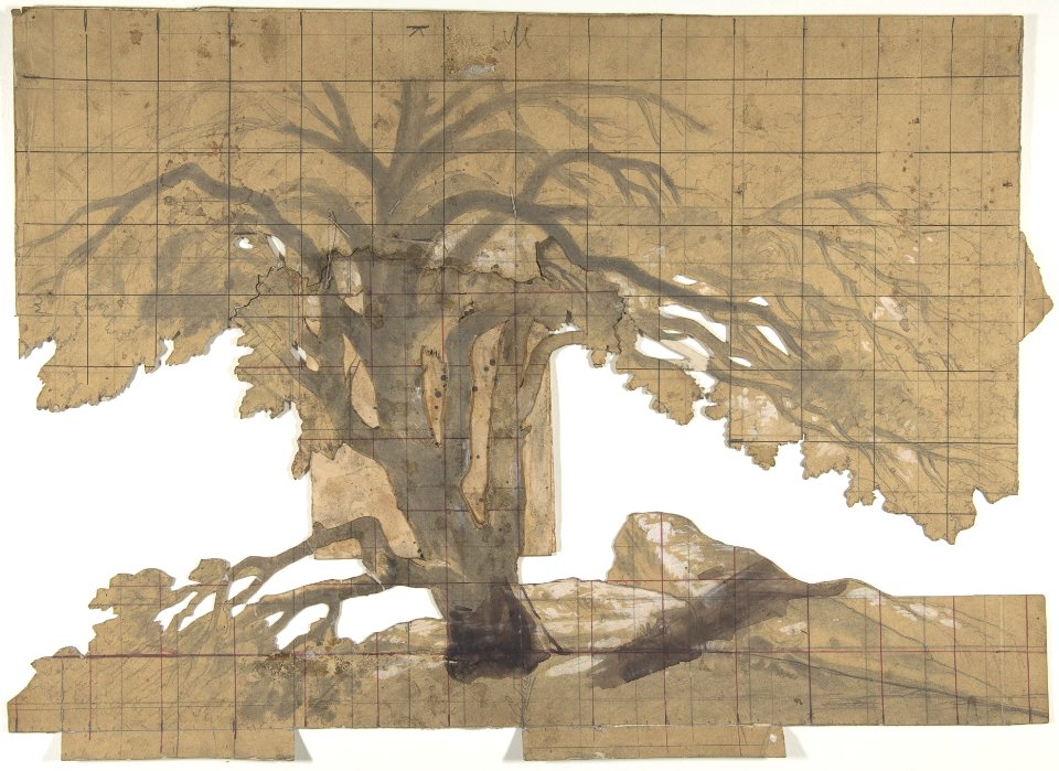 Design for a Stage Set at the Opéra, Paris MET DP809995