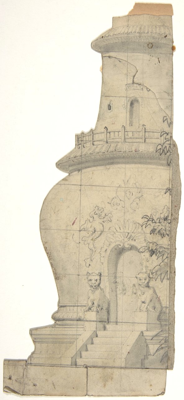Design for a Stage Set at the Opéra, Paris MET DP810022