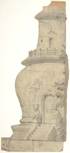 Design for a Stage Set at the Opéra, Paris MET DP810022