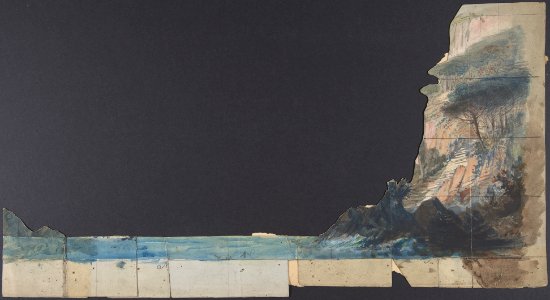 Design for a Stage Set at the Opéra, Paris MET DP809698