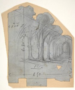 Design for a Stage Set at the Opéra, Paris MET DP809842