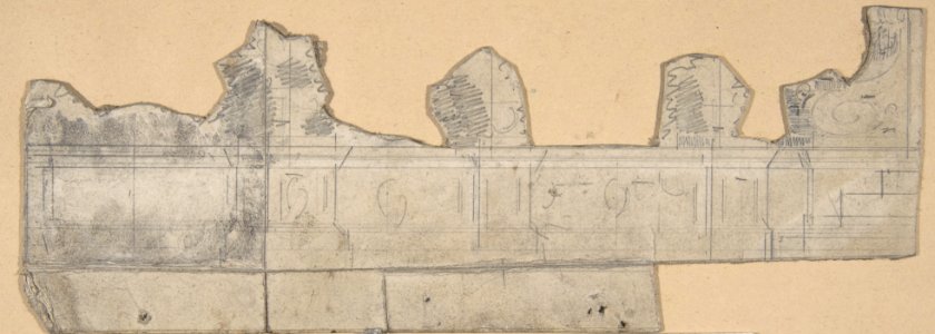 Design for a Stage Set at the Opéra, Paris MET DP809849