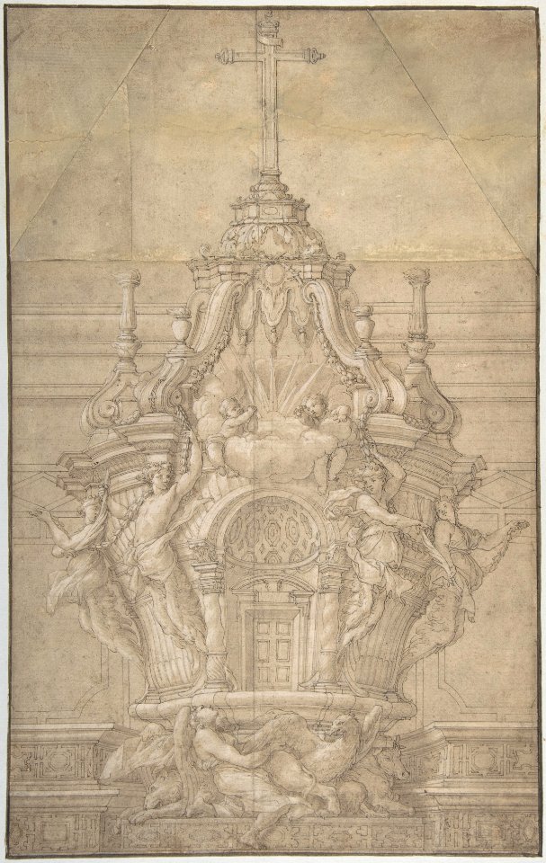Design for a Tabernacle MET DP807957