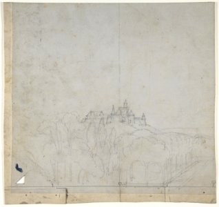 Design for a Stage Set at the Opéra, Paris MET DP809811