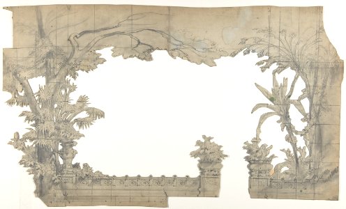 Design for a Stage Set at the Opéra, Paris MET DP809833