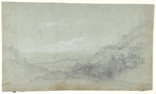 Design for a Stage Set at the Opéra, Paris MET DP809814