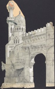 Design for a Stage Set at the Opéra, Paris MET DP809723