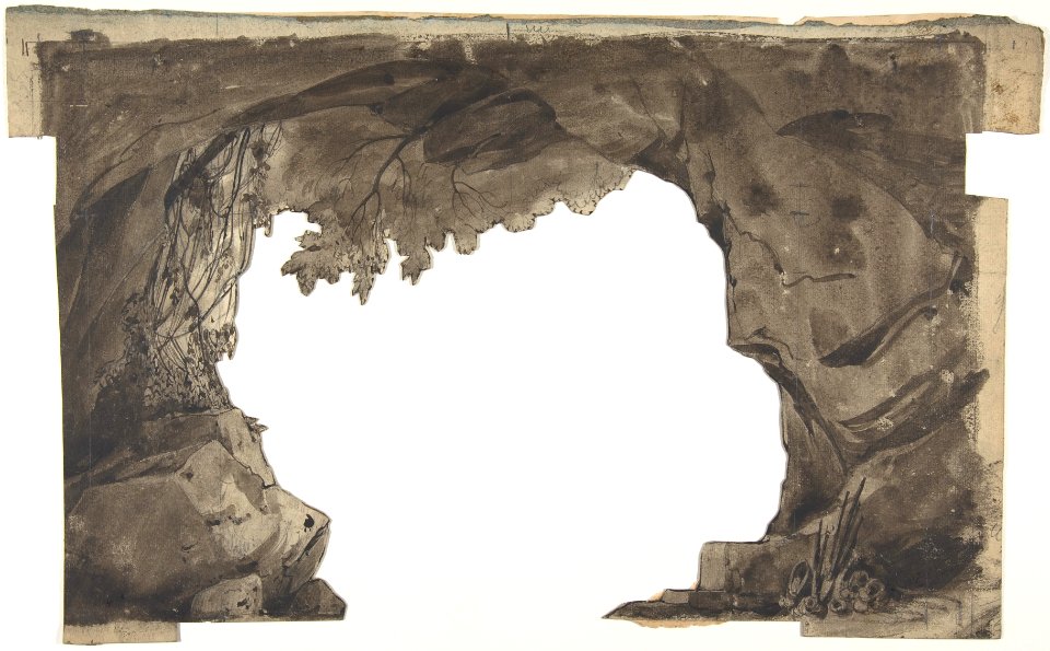 Design for a Stage Set at the Opéra, Paris MET DP810017