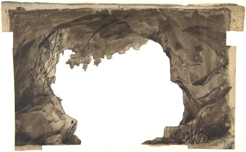 Design for a Stage Set at the Opéra, Paris MET DP810017