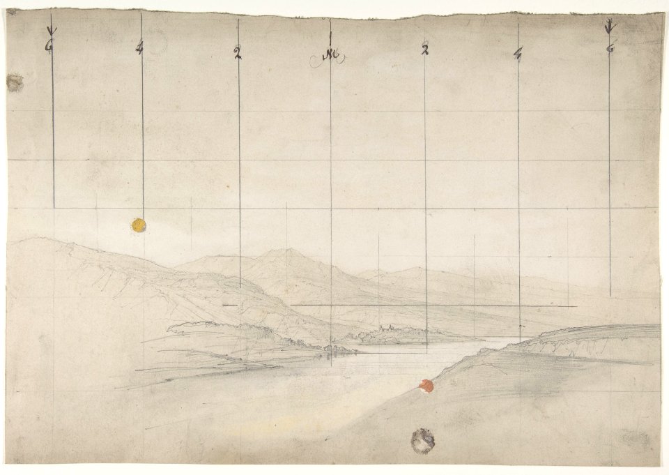 Design for a Stage Set at the Opéra, Paris MET DP809823