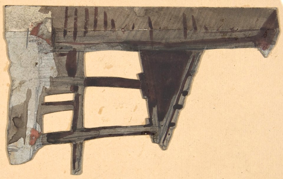 Design for a Stage Set at the Opéra, Paris MET DP810026
