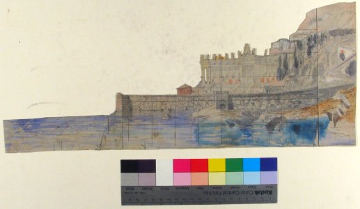 Design for a Stage Set at the Opéra, Paris MET 53.668.88