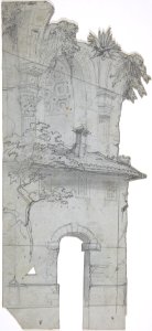 Design for a Stage Set at the Opéra, Paris MET DP809687