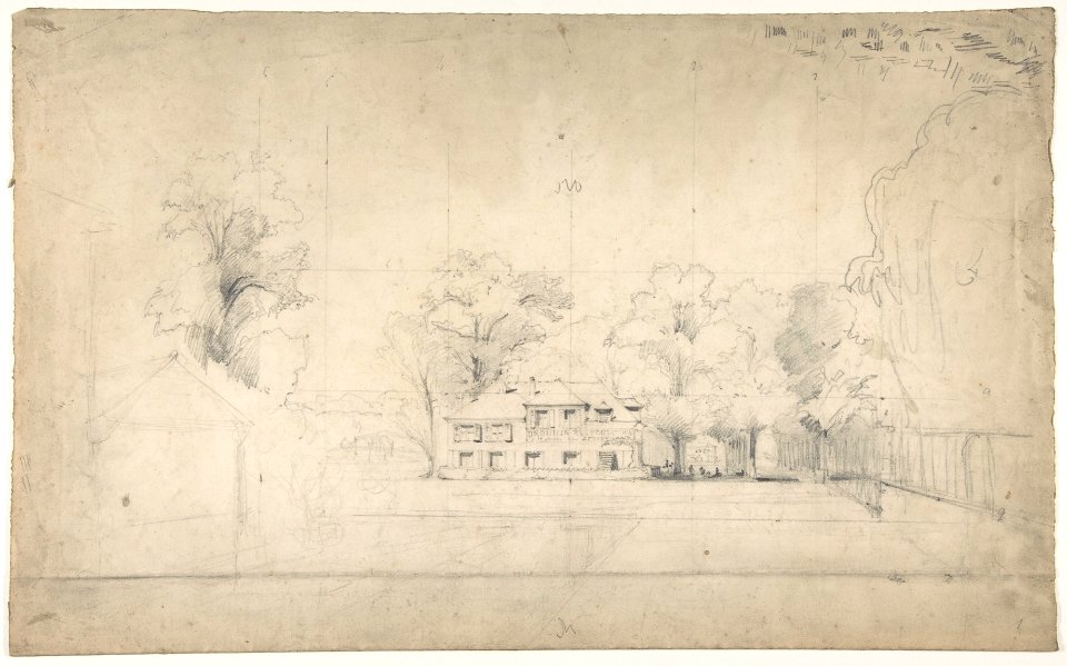 Design for a Stage Set at the Opéra, Paris MET DP809830