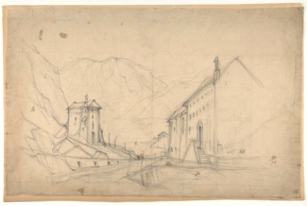 Design for a Stage Set at the Opéra, Paris MET DP809820