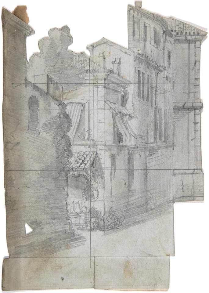 Design for a Stage Set at the Opéra, Paris MET DP809684