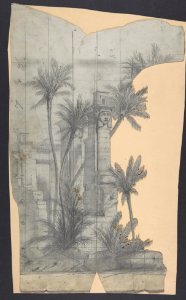 Design for a Stage Set at the Opéra, Paris MET DP809867
