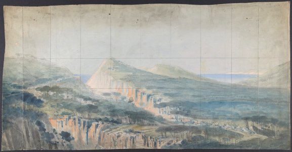 Design for a Stage Set at the Opéra, Paris MET DP809703