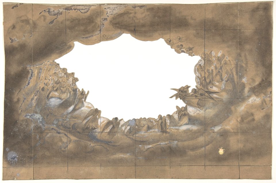 Design for a Stage Set at the Opéra, Paris MET DP809826