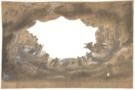 Design for a Stage Set at the Opéra, Paris MET DP809826