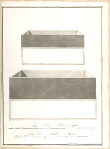 Elevations and Plans of Two Boxes MET DP801741