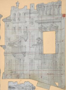 Design for a Stage Set at the Opéra, Paris MET DP809706