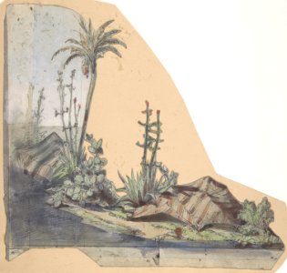 Design for a Stage Set at the Opéra, Paris MET DP810007
