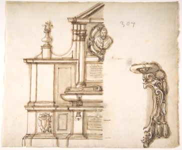 Design for a Tomb for a Cardinal MET DP810724