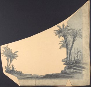 Design for a Stage Set at the Opéra, Paris MET DP809713
