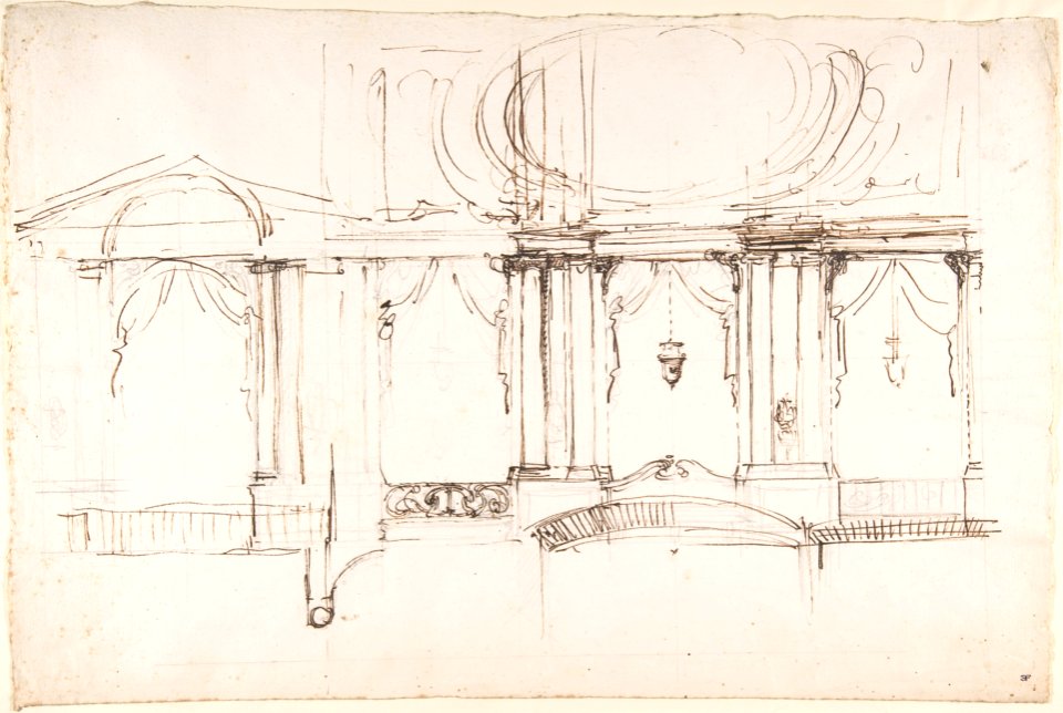 Design for a Theater Interior MET DP801612