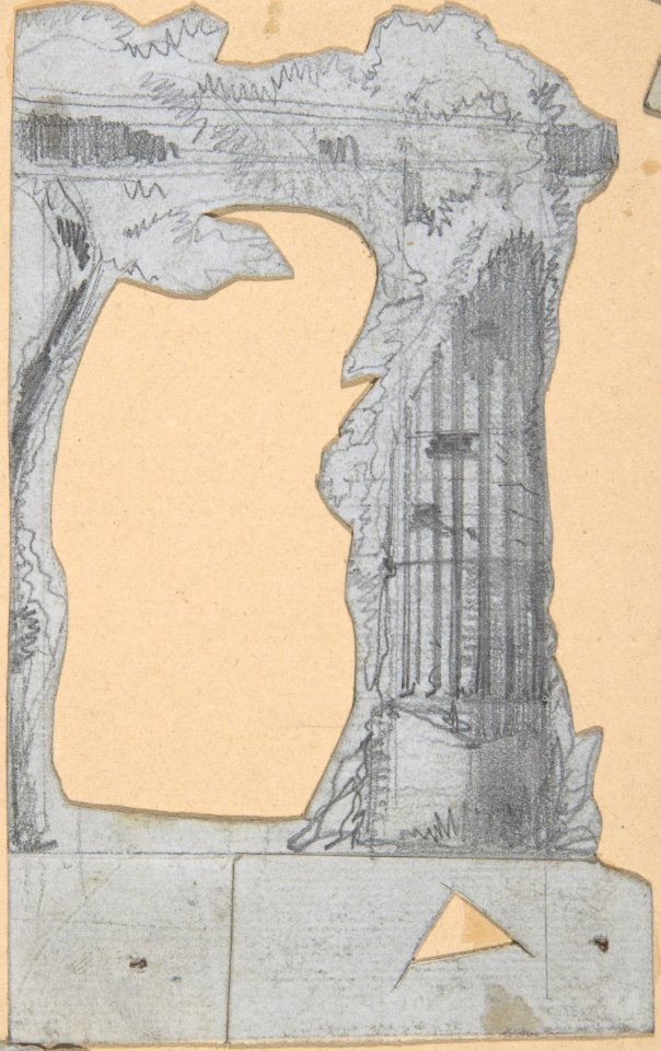 Design for a Stage Set at the Opéra, Paris MET DP809710