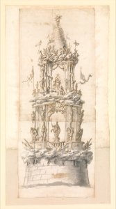 Design for a Temporary Structure for a Festival Celebration MET DP330312