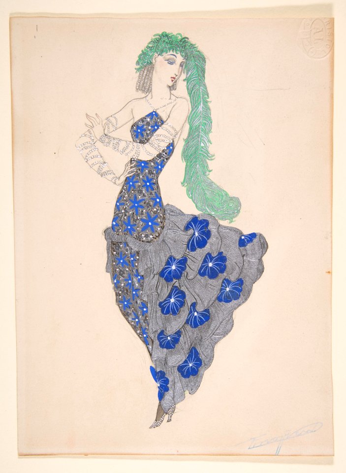 Design for a theater costume MET DP812716