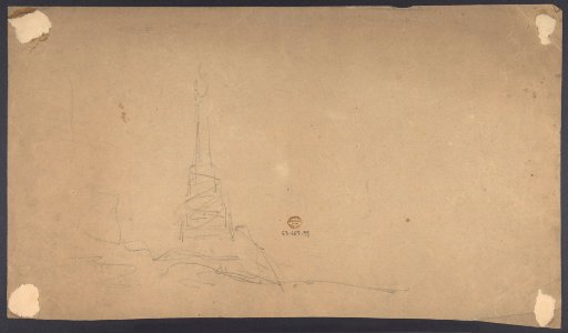 Design for a Stage Set at the Opéra, Paris MET DP809873