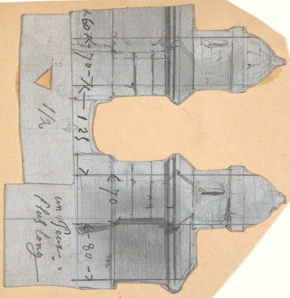 Design for a Stage Set at the Opéra, Paris MET DP810024